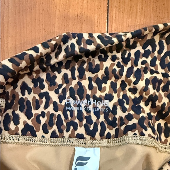 Fabletics Leopard Print Leggings - Picture 3 of 7